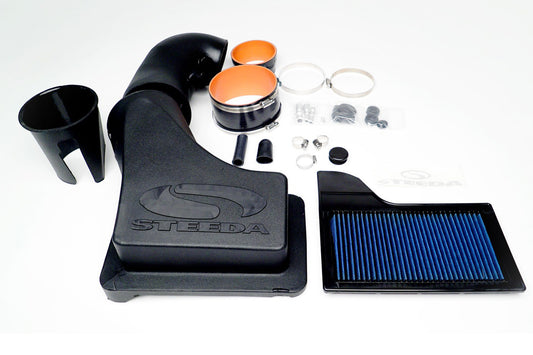 Steeda HARDCORE Mustang GT MaxFlow Closed Cold Air Intake (2015-2022)