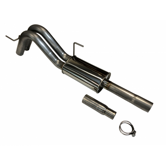 SPD 2011-2014 F150 3.5L & 5.0L Off-road Axle Dump Dual Exit 304SS Cat Back Exhaust Kit